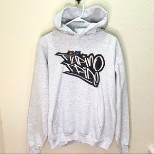 Hanes Gray “Filipino Pride” Hoodie, Kids Large